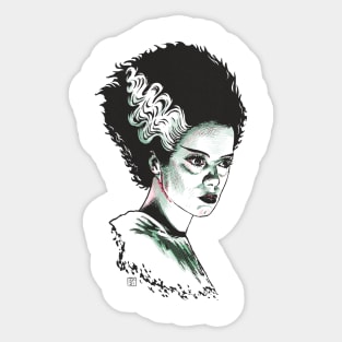 The Bride Sticker